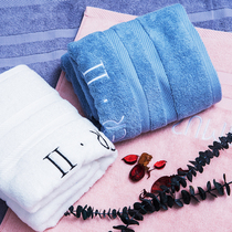 Pure cotton men and womens bath towel Couple adult soft absorbent bath towel Quick-drying does not lose hair thickened household baby cotton