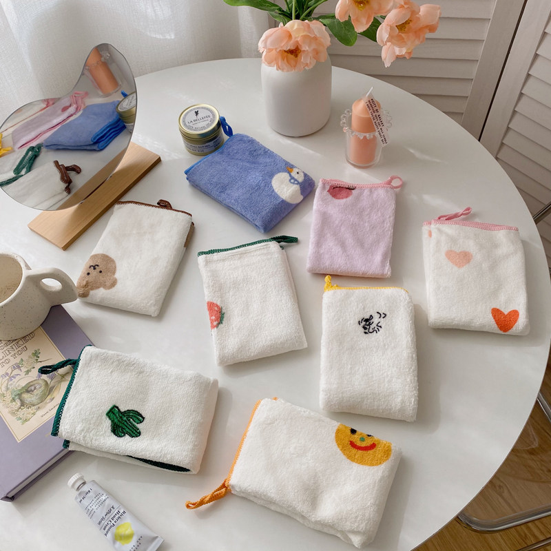 Baby Saliva Towel Micron Absorbent Towel Baby Child Handkerchief Newborn Toddler Super Soft Wash Face Speed Dry Little Square Towel