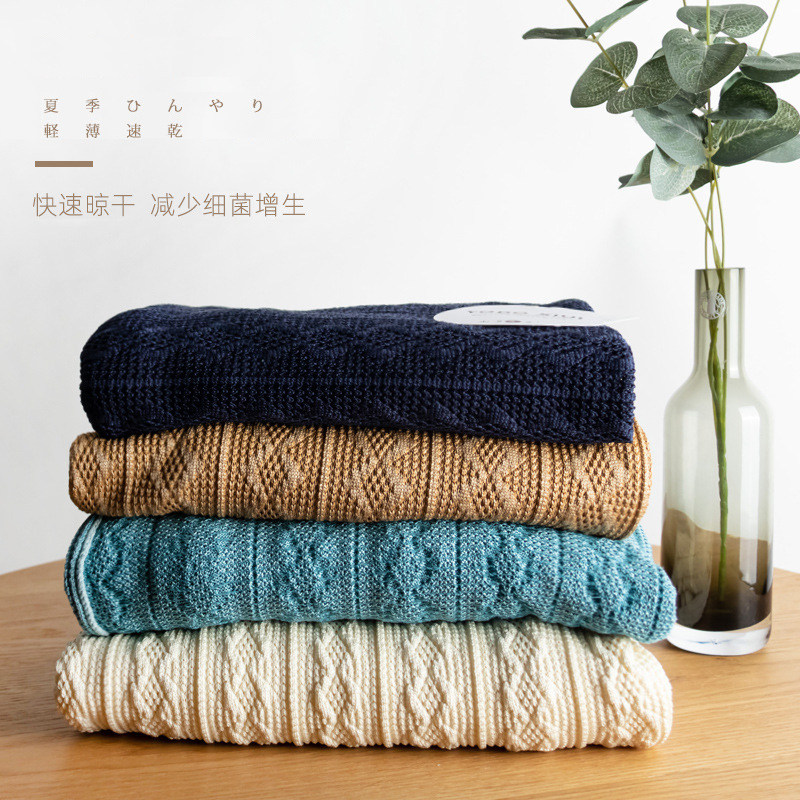 Japanese Lace Retro Strong Absorbent Bath Towels Soft Adults Home Bath Towels Couple Speed Dry Wrap Scarves Children Great Towels 