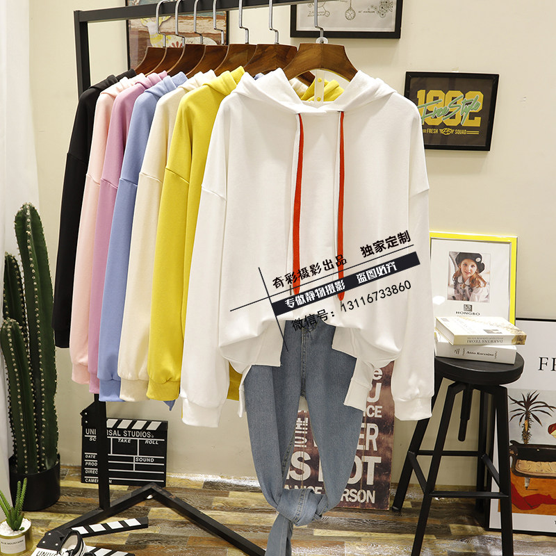 Women's clothes shooting photography large-code knitting sweater feather hanging feather photography