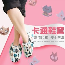 Fashion canvas Home Recurrent Washcloth Shoes Cover Office Inner-Like Board Room Non-slip Breathable Student Room Foot Sleeve