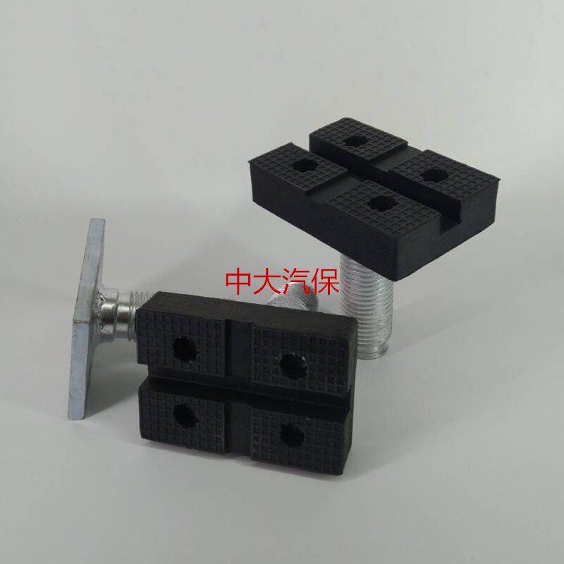 Medium-to-large gantry double-column car lift round nursery rectification standard height square-set iron core and plastic cushion