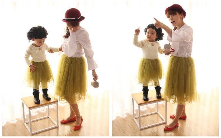 Jupe enfant en mélange - Ref 2051097 Image 15