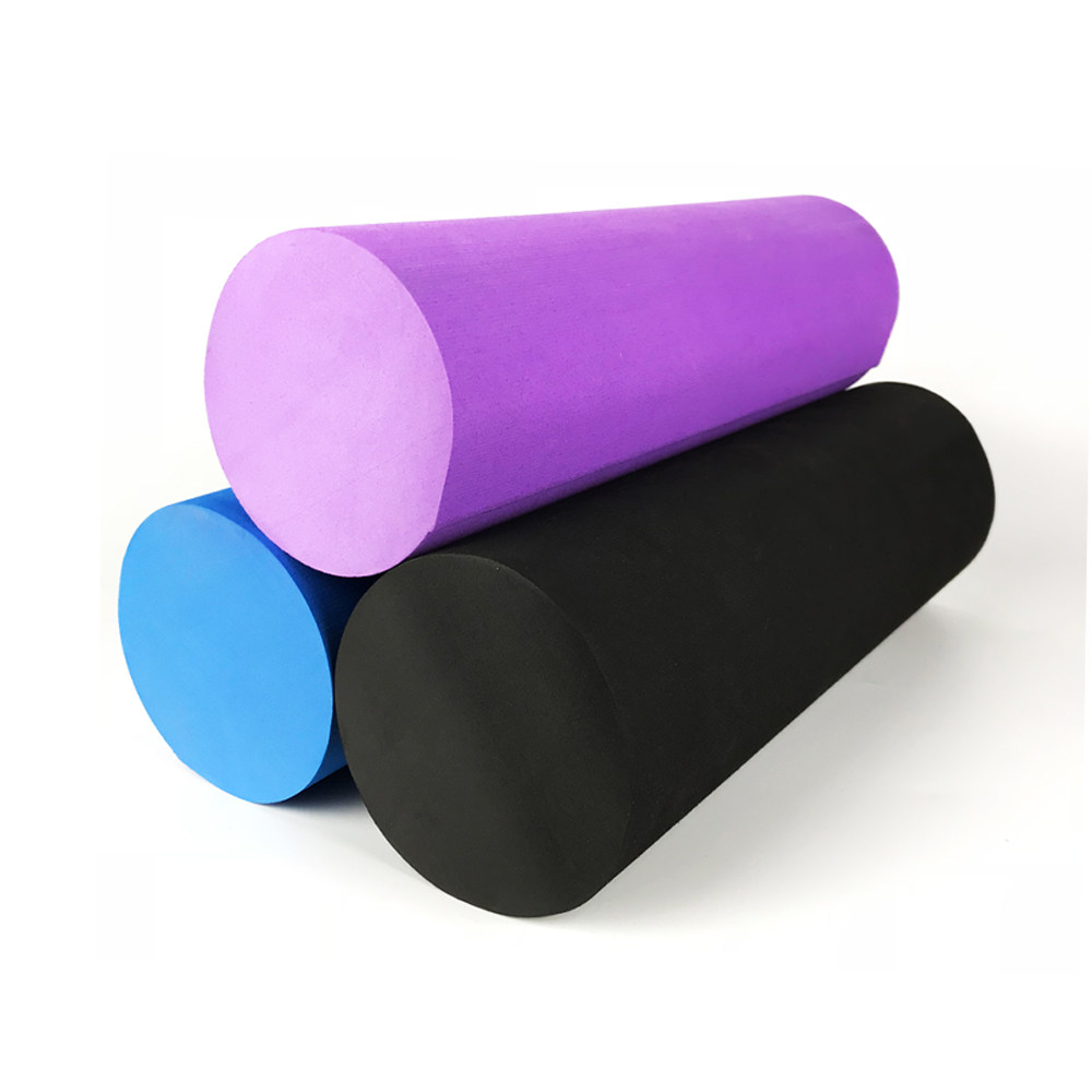 Diameter 10 Slim Fit Solid Fitness Glossy Foam Shaft Massage Roller Muscle Relaxation Roller Rod Mini Yoga column