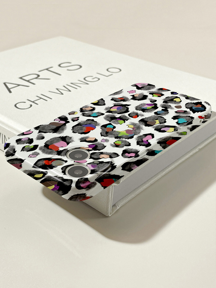 〖 BONJOUR 〗 Buntes Graffiti mit Leopardenmuster und Spritzer Tinte//Vom Blogger empfohlen//Teile schöne Pflanzen und Gras_voghion.com