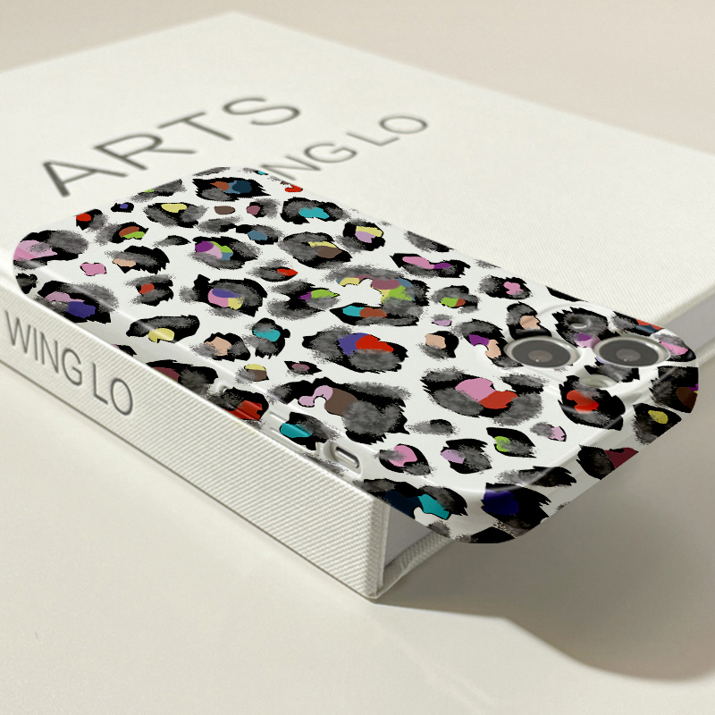 〖 BONJOUR 〗 Buntes Graffiti mit Leopardenmuster und Spritzer Tinte//Vom Blogger empfohlen//Teile schöne Pflanzen und Gras_voghion.com