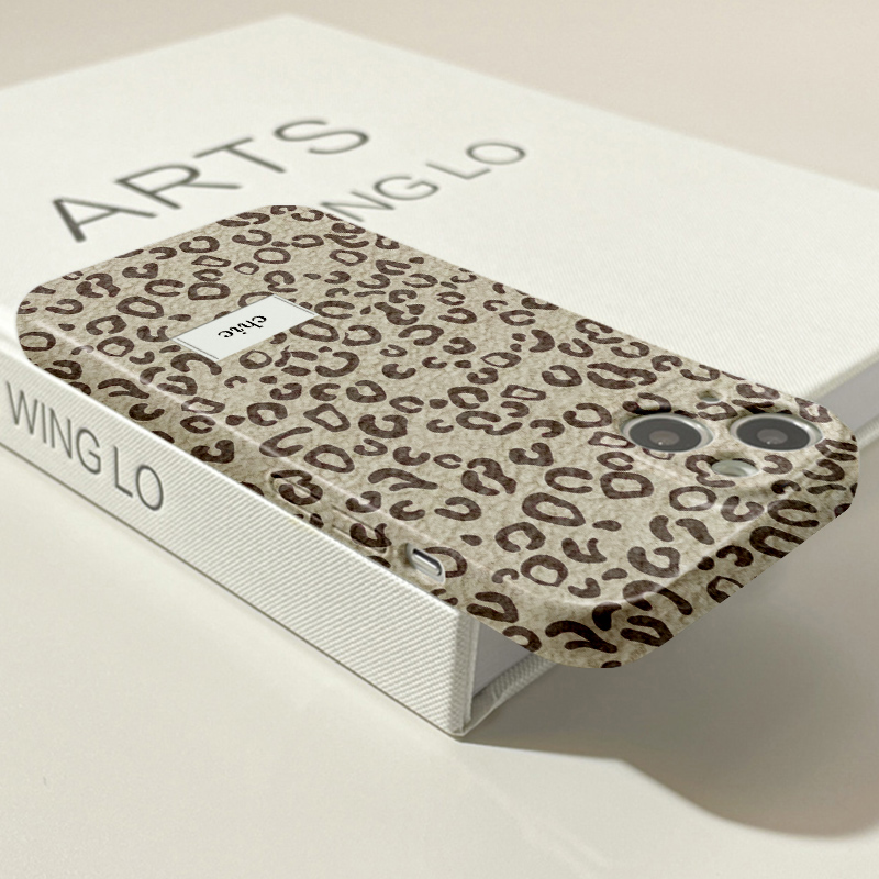 【 BONJOUR 】 Unique simulation plush leopard print tag//Recommended by the blogger//Share good plants and grass_voghion.com