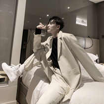  (VERA MENS)Spring suit Korean version of the trend casual small suit Hong Kong style jacket wild handsome loose