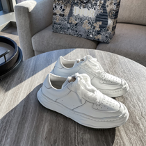 (VERA KANE) Korean ins casual dissolving thick-soled couple net red daddy shoes sports little white shoes hipster men