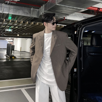 (VERA KANE) Korea ins autumn fashion retro personality casual loose long sleeve suit jacket trendy man