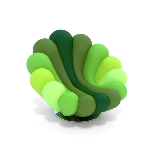 Giancarlo Zema Handrail Designer Designer красочный облачный одно кресло отель Light Luxury Flower Stable