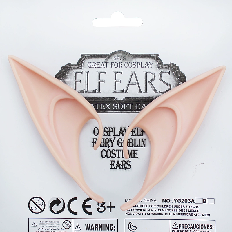 cosplay halloween elf tai đạo cụ đảng hobbit silicone fox cổ tích tai ma cà rồng