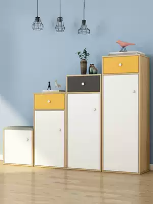 Household door shoe rack economical storage shoe cabinet simple dustproof shoe shelf space for children multi-layer storage cabinet