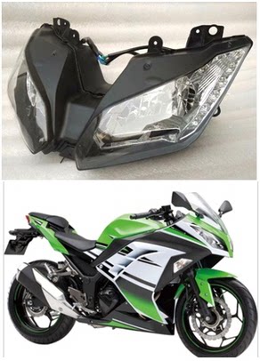 Domestic Ninja V6R 3 Major Bull Falcon N19 motorcycle headlights and back to the lights