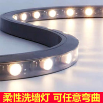 led flexible wall washer linear strip soft wall washer with outdoor sign exterior wall villa building wall spotlight