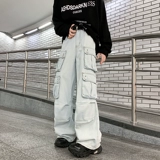 Джинсы, сексуальные штаны для отдыха, осенние, свободный прямой крой