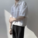 Летняя свежая дизайнерская рубашка для отдыха для влюбленных, тренд сезона