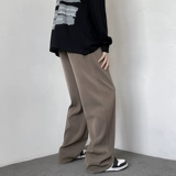 Костюм, мужские трендовые универсальные штаны для отдыха, оверсайз, свободный прямой крой, в корейском стиле, подходит для подростков