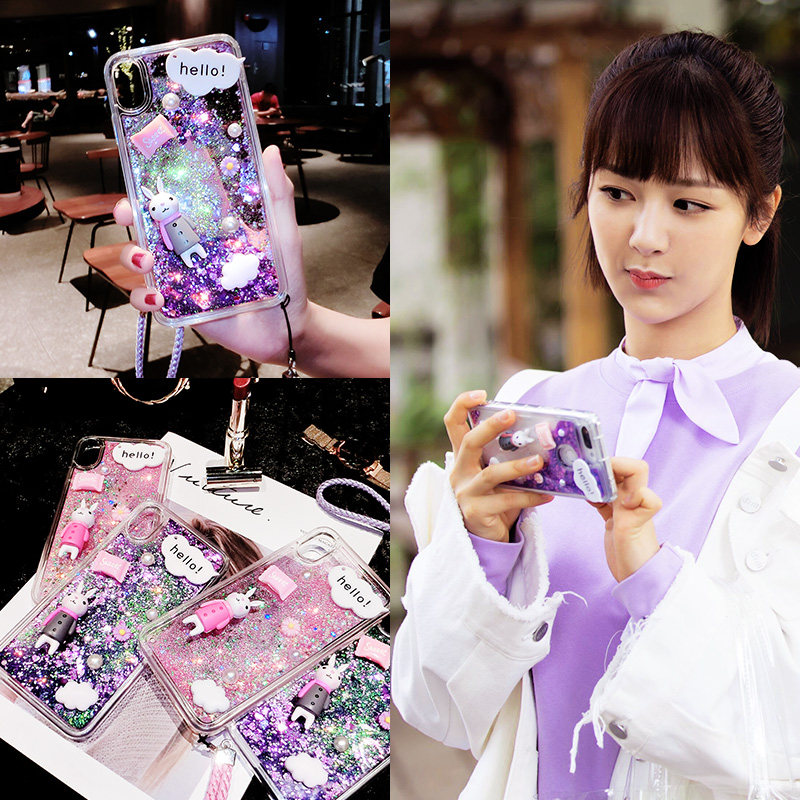 Dear beloved Yang Purple to apply Huawei nova5pro mobile phone protection shell female p30 p30 p20 p10 p10 mate20 sand nova4 3 glory 20