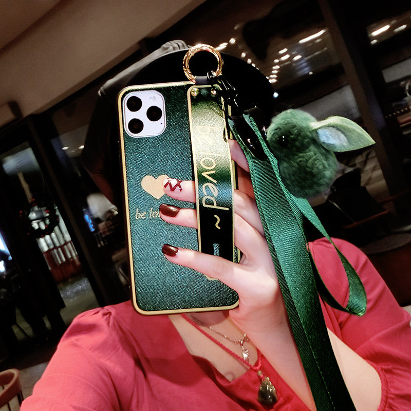 iPhonex mobile phone protective case xs tide brand xsmax net red iPhone6s anti-fall 6sp plush 7plus apple i8 silicone x female xr new iPhon