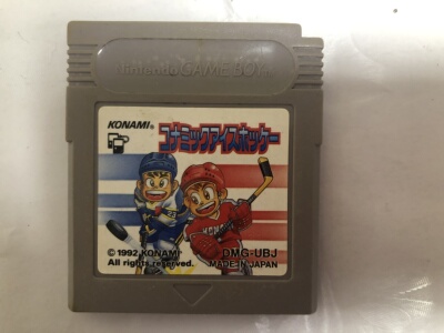 Оригинальный Nintendo GB/GBC/GBA/SP Особочная игровая карта Hockey Boxing ~