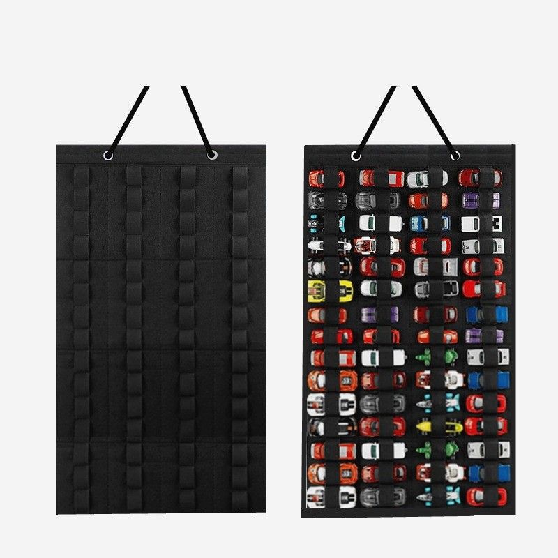 Toy Car Felt Storage Bag Hanging Type Hot Wheels Car Display Storage Bag