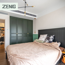 ZENIG Eurostyle overall wardrobe Custom Bedrooms Home Closehood The door to the top All-house furniture cabinet Composition
