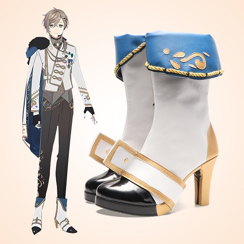 cosplay鞋子动漫鞋彩虹社虚拟主播vtuber叶cos鞋新衣装靴子来图定 165.00_COSPLAY配件_淘宝游戏网