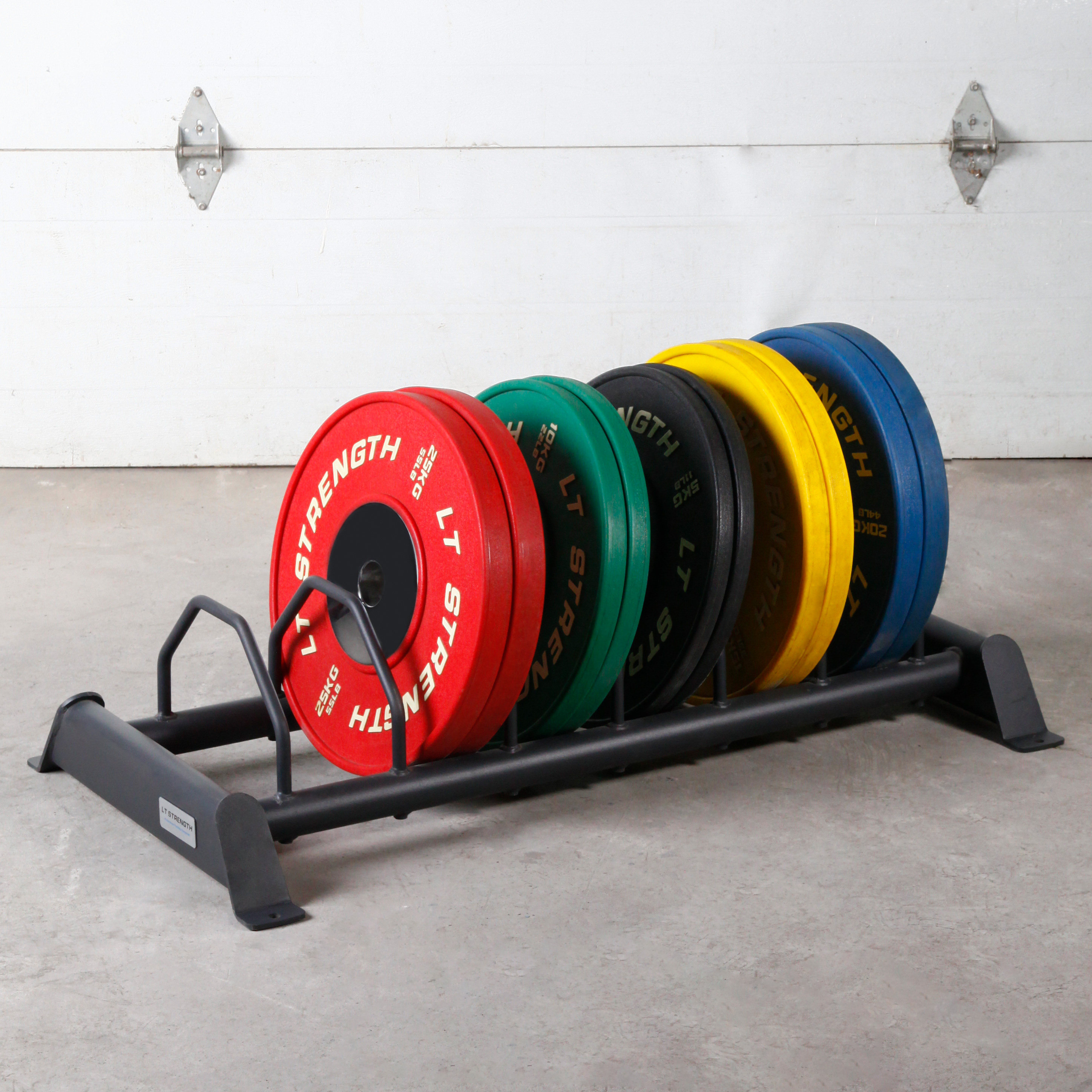 Litian Sports Commercial Professional Barbell Storage RackBarbell Tablet Storage Full Glue Olympic Large Hole Tablet Placement Rack Fitness