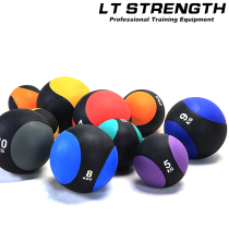 Medicine Ball Gravity ball Waist and abdomen training Physical fitness balance ball Fitness rehabilitation Solid ball Rubber LT STRENGTH