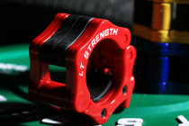 Professional fast Olympic rod clip Barbell lock card card set card Weightlifting Olympic rod barbell rod LT STRENGTH