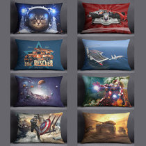  Astronaut Pilot Rocket Universe Tank F1 Racing Firefighter Hero Cushion Waist pillow Pillow