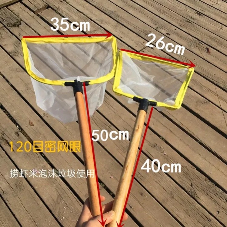 Ultra-fine dense fish fishing does not hurt the fish net pocket dense net fishing fish manure 120 mesh scoop household fish fry nylon net fishing net
