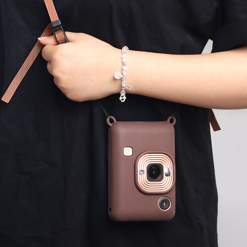 Polaroid Protective Case Is Suitable for Fuji Instax Mini Liplay Protective Case, Mini Liplay Camera Silicone Case, Soft Shell Silicone Case, Anti-Fall and Wear-Resistant Polaroid Storage Case