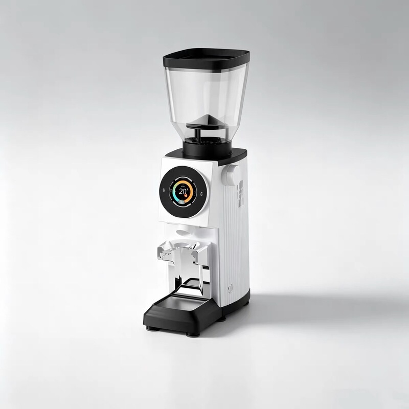 Balenare G83Ew Coffee Grinder with Scale, Commercial Timed Espresso and Pour-Over Coffee Bean Grinder