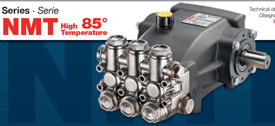 IMPORTED HAWK NMT1520HTR 2120 HEAT-RESISTANT WATER HIGH PRESSURE PLUNGER PUMP 12-21L 150BAR