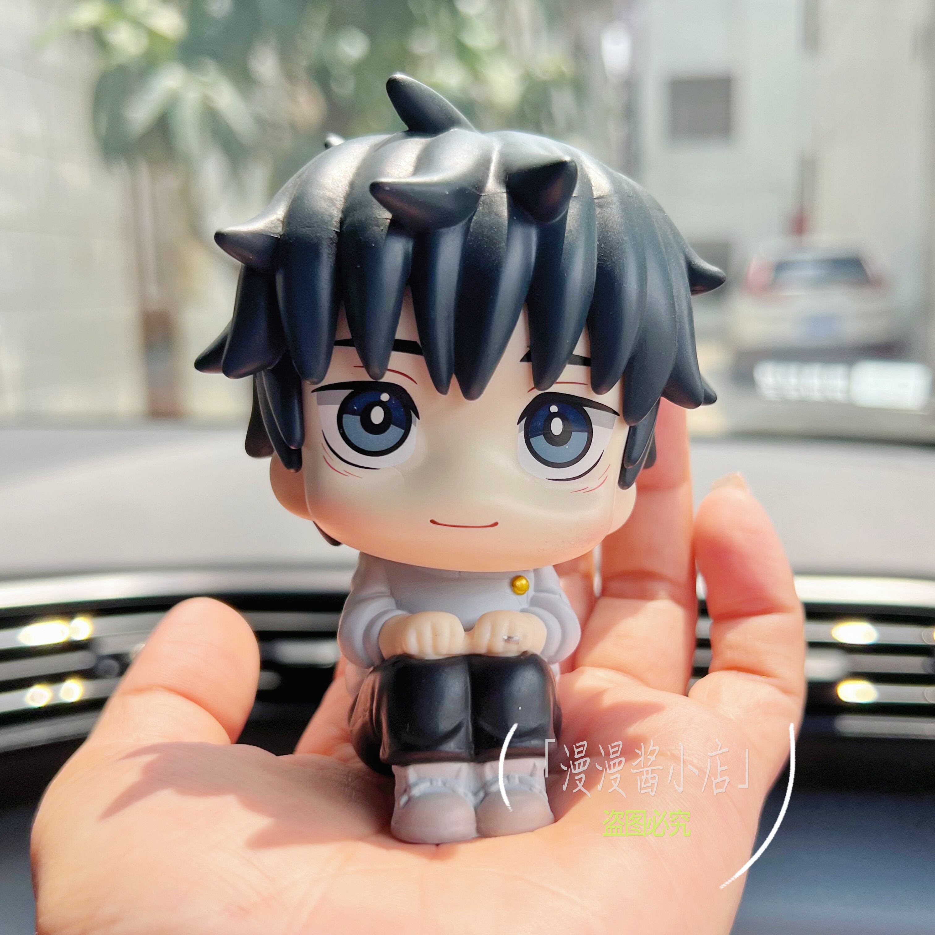 Jujutsu Kaisen Fushiguro Toji Figure Toy Car Ornaments Model Doll