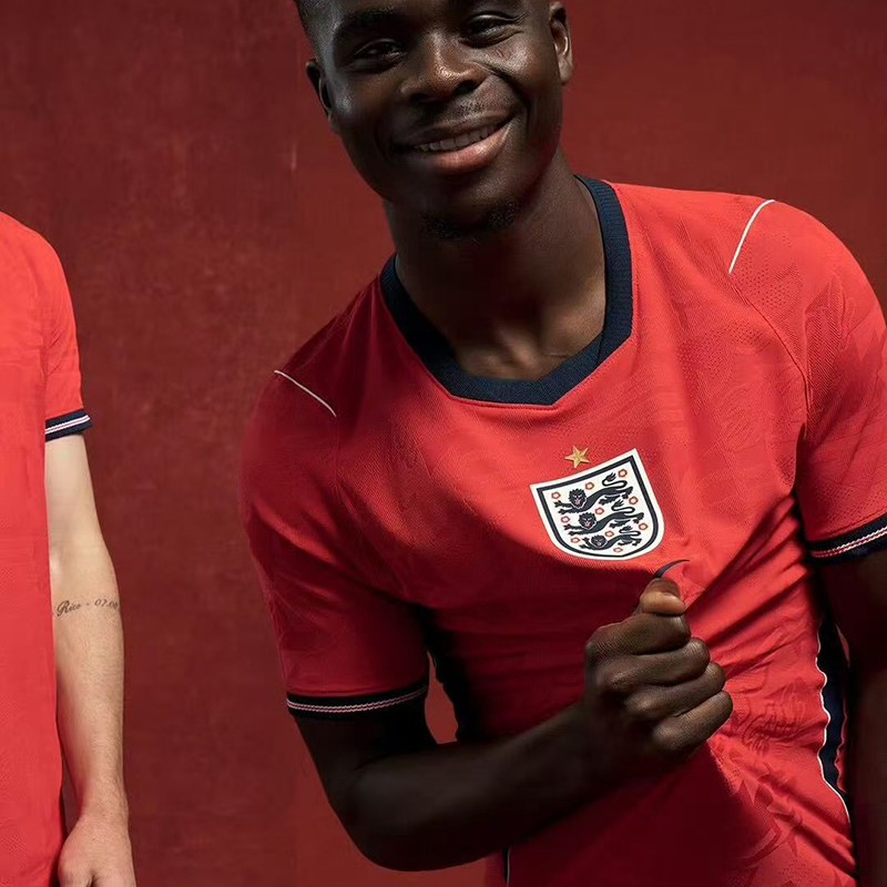 2026 England National Team Jersey Away Game Number 4 Rice Number 9 Kane Number 7 Saka Player Version Football Uniform