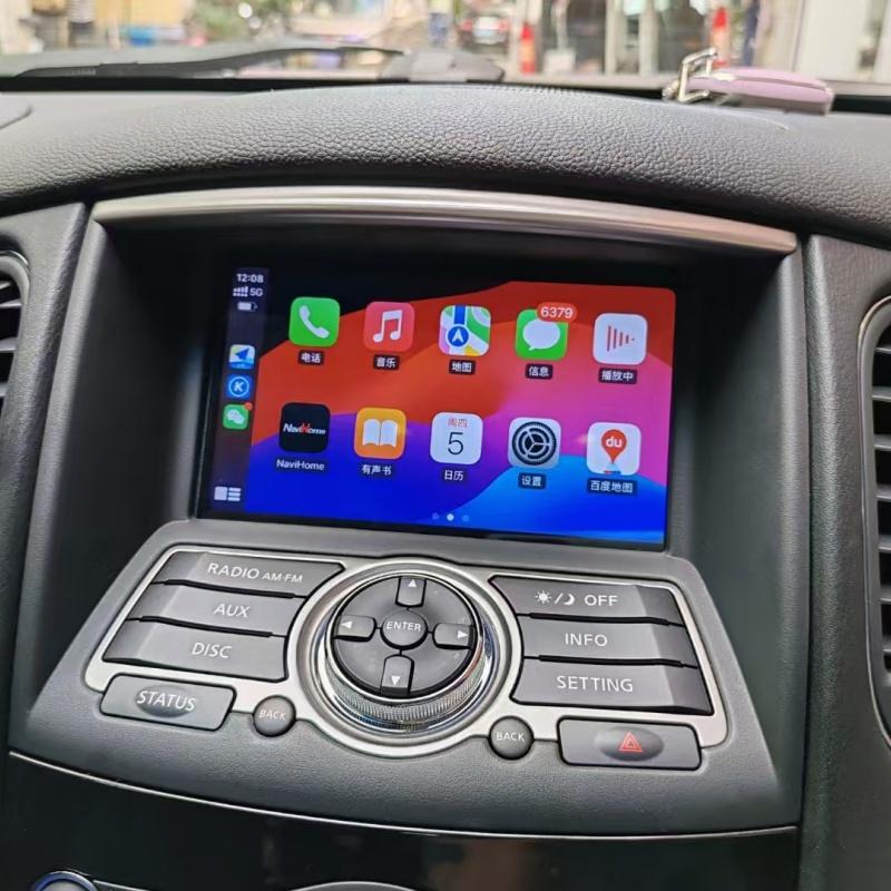 Infiniti Qx50/Ex25/Ex35 Original Car Upgraded to High-Definition Screen with Carplay/Hi-Car Screen Mirroring