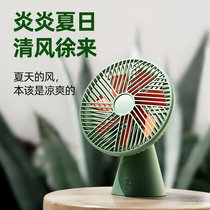 Small Electric Fan Student Dormitory Bed Small Portable Bedside Office Students Can Charge Usb Summer