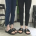 Mùa hè 2018 mới dép đỏ sandal và dép nam phiên bản Hàn Quốc của thời trang giản dị không trơn trượt mang giày đi biển sandal nam Dép