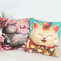 Мультяшная милая современная подушка для влюбленных, «сделай сам», на удачу, 2020