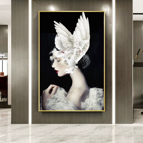 5D Diamond Painting, полная бриллиантовой вышивки современной фигуры.