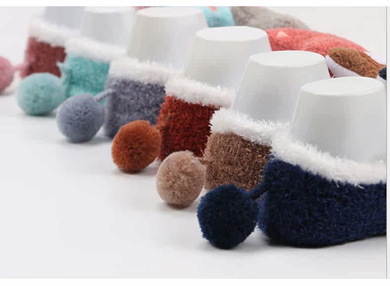 Chaussons enfants en autre pour hiver - semelle caoutchouc - Ref 1003821 Image 14