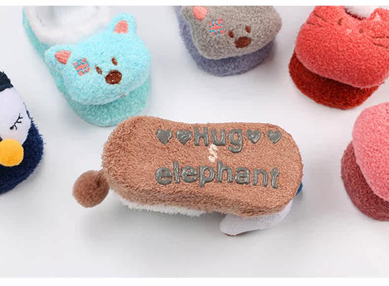 Chaussons enfants en autre pour hiver - semelle caoutchouc - Ref 1003821 Image 13