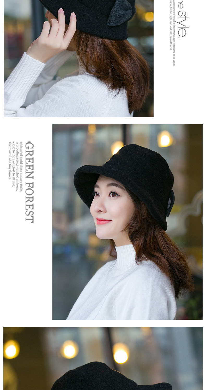 Chapeau pour femme      en Melange de laine - Ref 3233976 Image 12