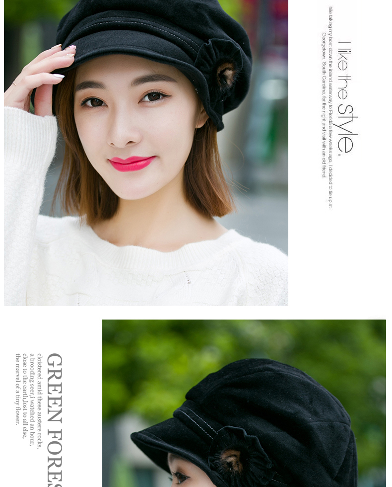 Chapeau pour femme      en Melange de laine - Ref 3234531 Image 17