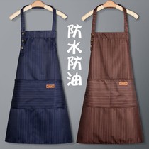 2021 New Net red apron home kitchen waterproof oil-proof female special overalls catering mens custom