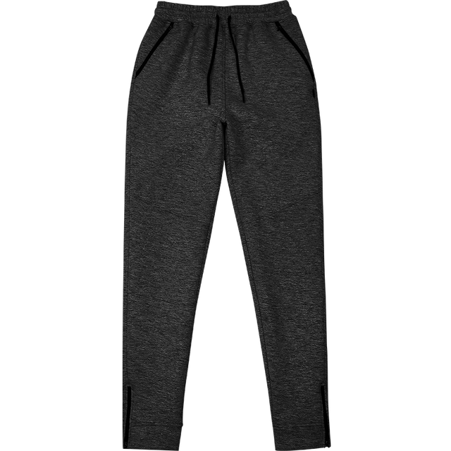 BOUNCE ຢ່າງເປັນທາງການ BONS composite space cotton trousers sports fitness sweatpants men's zipper cuffs