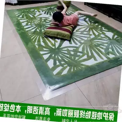 Carpet protective film transparent ultra-thin plastic floor mat into the door pvc home erasable waterproof non-slip living room mat